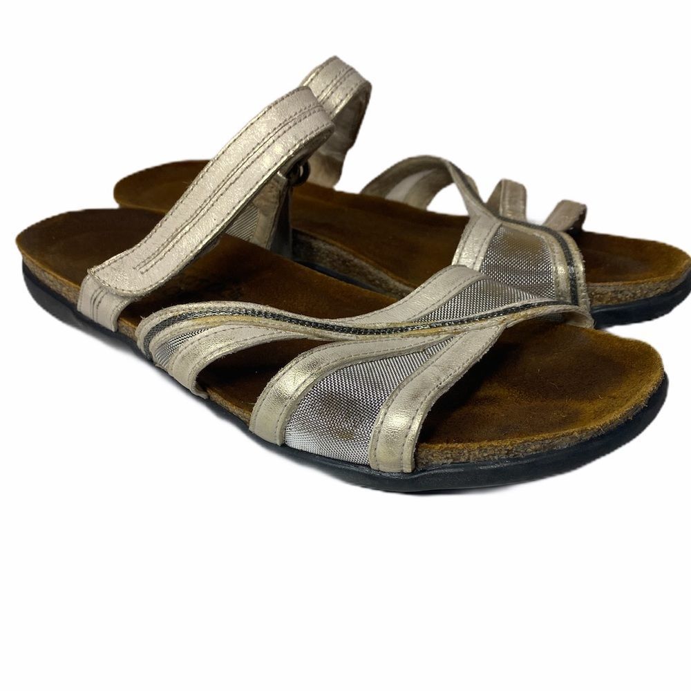 NAOT Slip on Sandal Sz‎ 37 L 6 Beachy Vacation Summer Lightweight Casual Home